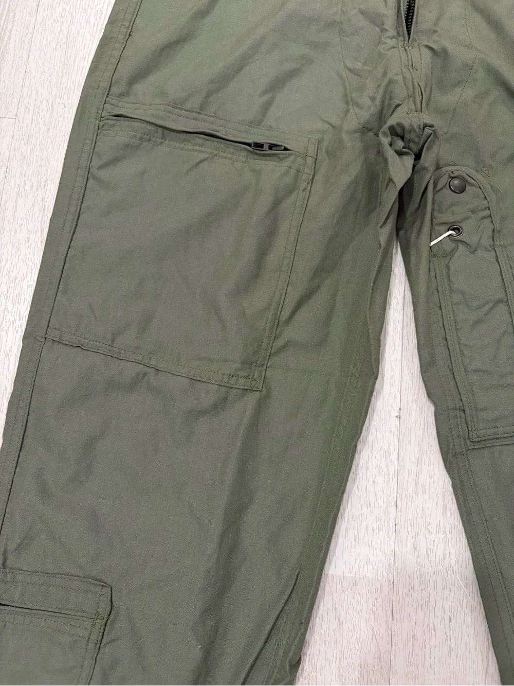 Vintage Propper Men’s CWU-27/P Nomex Flight Suit 40L Green Military Coveralls